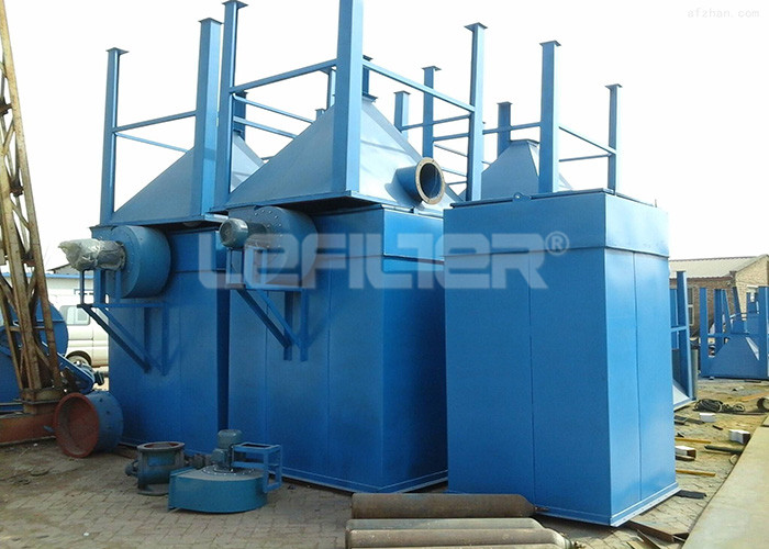 Collecteur de poussière de filtre à manches en acier